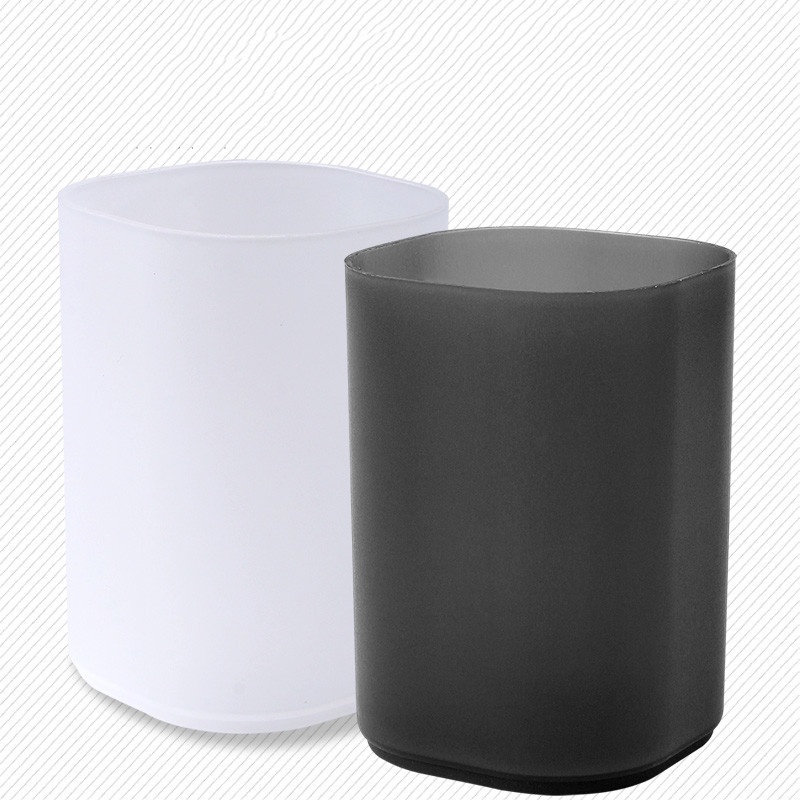 Ống đựng bút bằng nhựa trong suốt đa năng sử dụng đựng đồ dùng tiện lợi