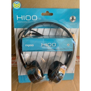 Tai nghe có dây H100 Rapoo chính hãng bảo hành 1 năm