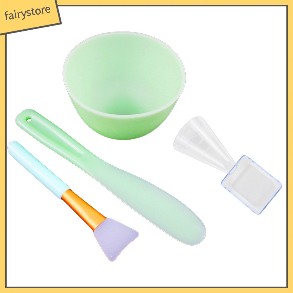 [Hàng mới về] Bộ dụng cụ làm mặt nạ thủ công chất liệu silicon tiện dụng chất lượng cao