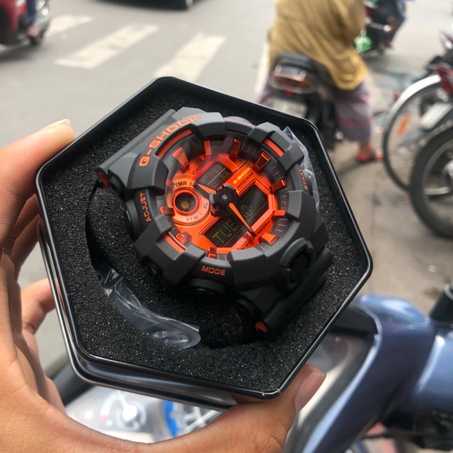 Đồng hồ nam Casio G-shock GA-700BR - 57,5×53,4×18,4mm