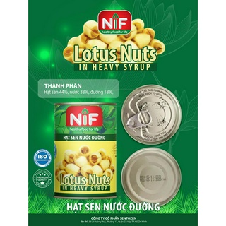 Hạt sen đóng lon - nif