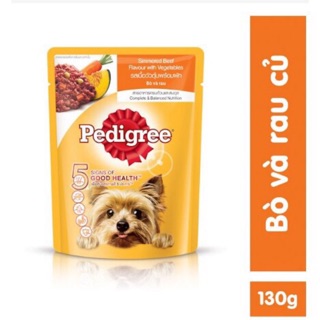 Pate pedigree chó lớn 130g vị bò và rau củ