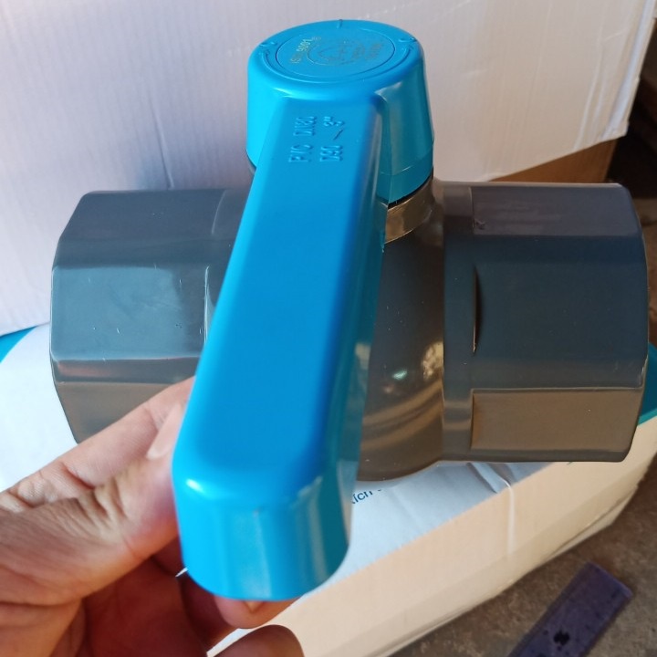 Van Bi Nhựa PVC Phi 90 TAIDA, Khóa Nước Phi 90 Chính Hãng