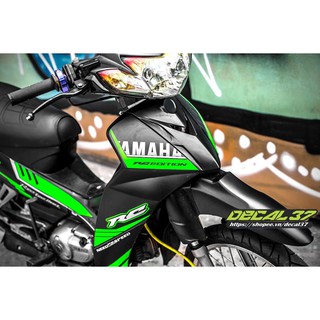 Tem Trùm Sirius Yamaha Xanh Đen