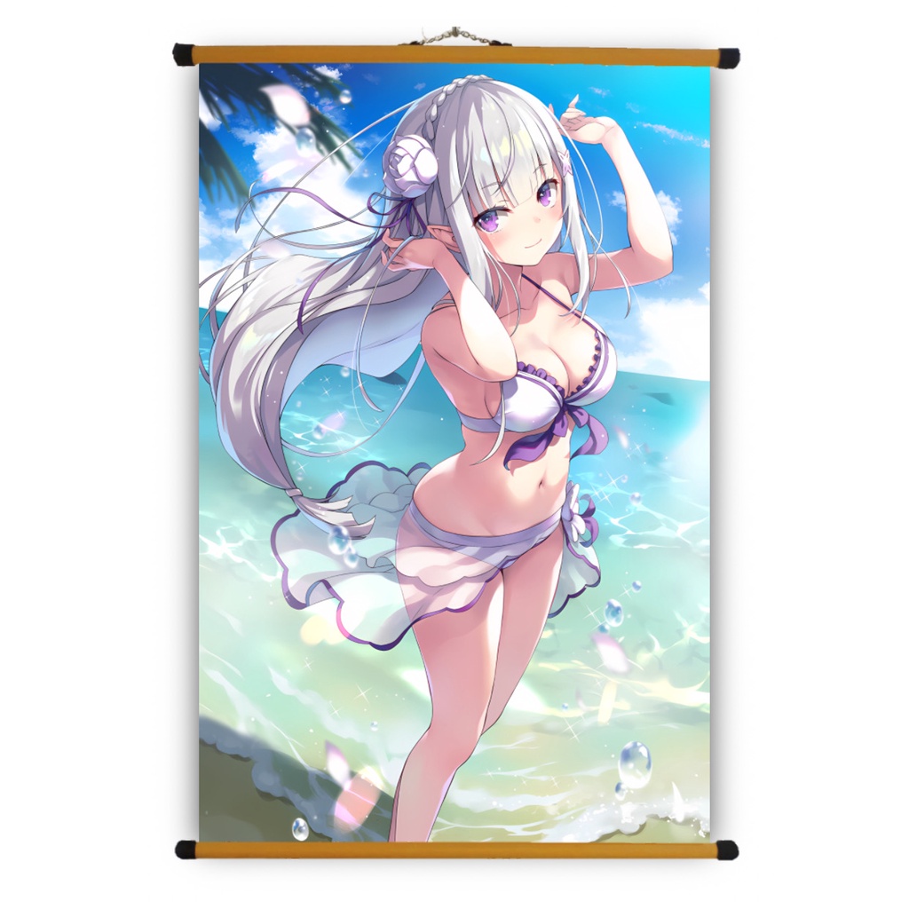 Poster Vải Anime Re:Zero (2)