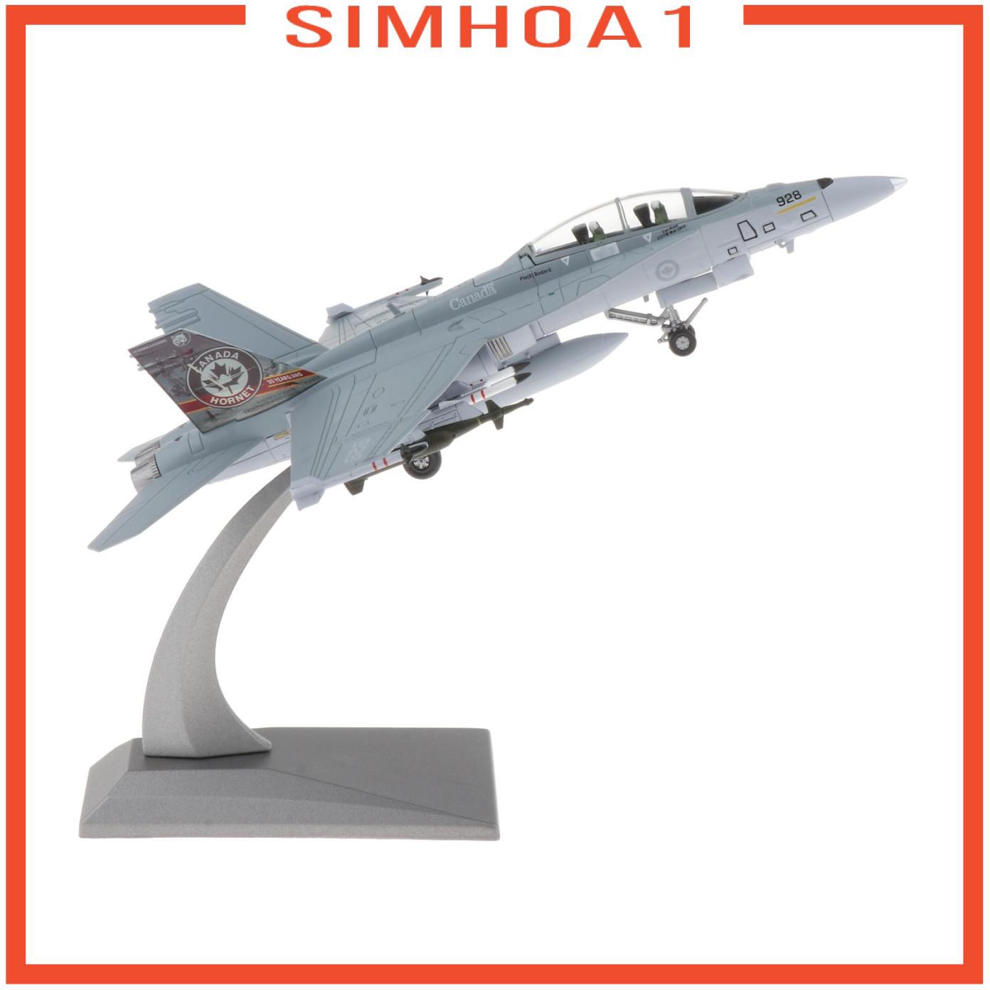 Mô Hình Máy Bay Chiến Đấu F / A-18 F18B Tỉ Lệ 1 / 100