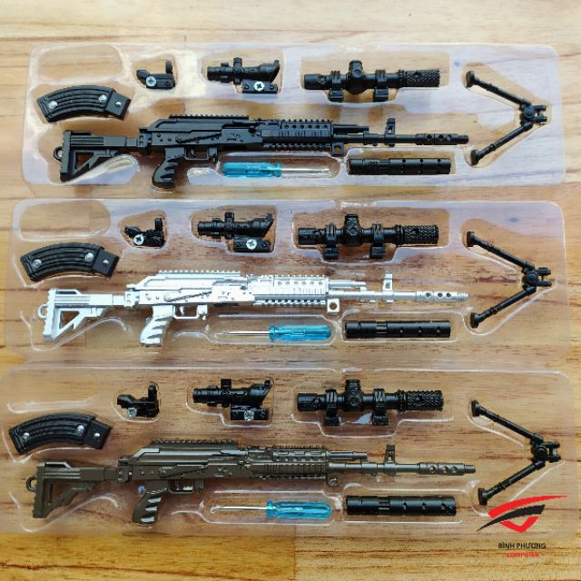 Móc Khóa PUBG Đồ Chơi Mô hình trưng bày.