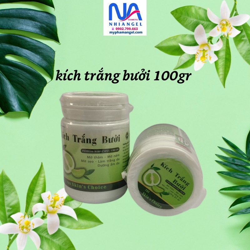 kem kich trắng bưởi hủ 100gr siêu hót nè khách ơi!!! em bán sỉ nhé 🥰🥰