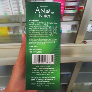 Giảm cân an nhiên 40 viên