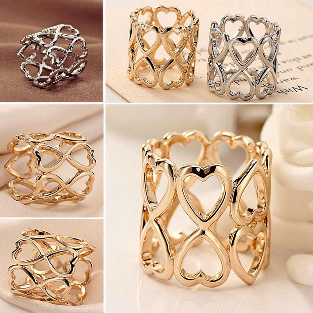 Trâm Cài Áo Hình Trái Tim Rỗng Bằng Lụa Thời Trang