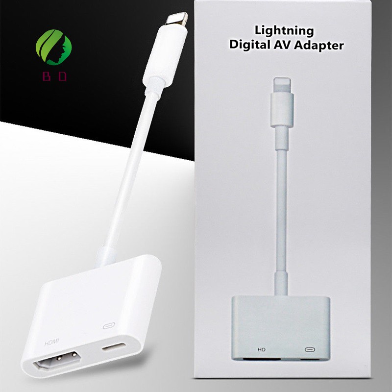 Dây Cáp Chuyển Đổi Cổng Lightning Sang Hdmi Cho Iphone X 8 7 6 Plus Ipad Tiktok