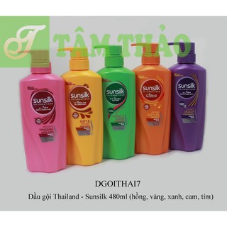 Dầu gội Thailand - Sunsilk  450ml 8851932353854, 8851932353847, 8851932353830, 8851932353823, 8851932353861