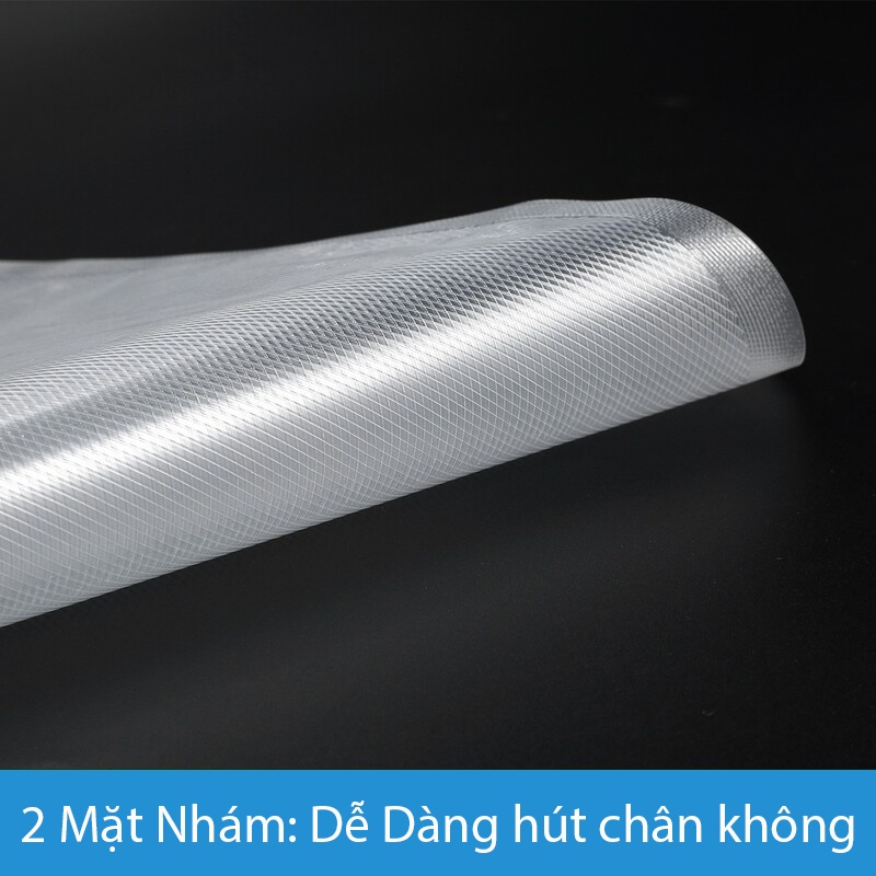 Túi hút chân không 2 mặt nhám cao cấp MOCATO Set 100 kích thước 30x20cm túi bảo quản thực phẩm an toàn