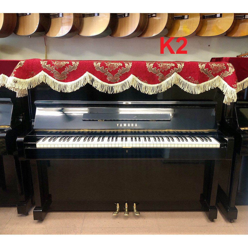 Khăn phủ đàn piano upright gấm dạ siêu đẹp nhiều màu