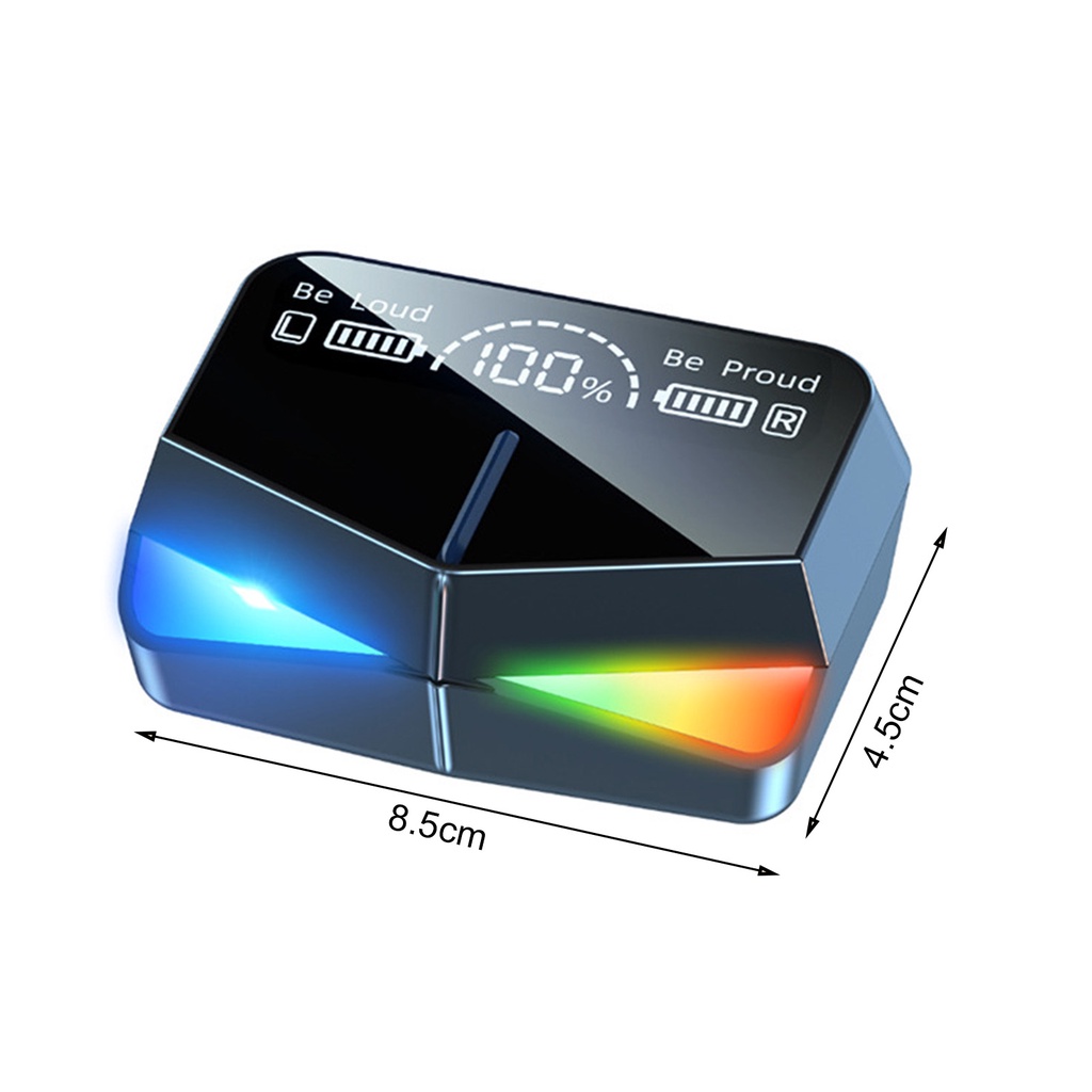 Tai Nghe Bluetooth 5.0 Không Dây Bur_M28 Âm Thanh Sống Động Chất Lượng Cao