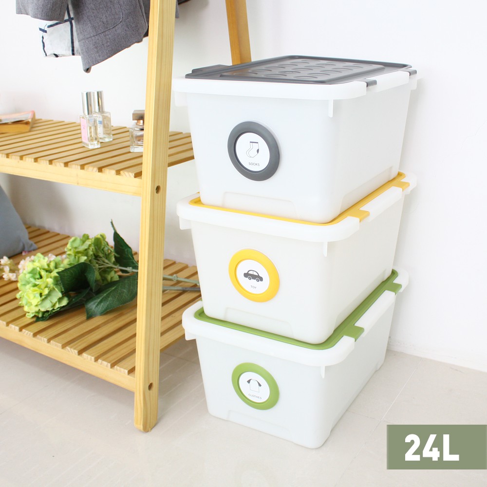 Thùng nhựa đựng đồ Dot Oliving 24L