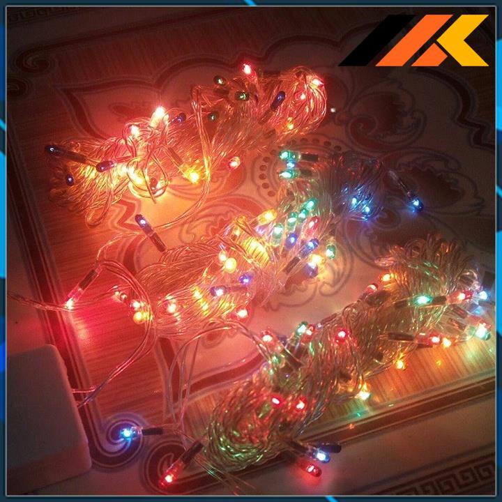 Đèn nháy dây led trang trí nhiều màu thay đổi hiệu ứng dài 5 mét 220VCC