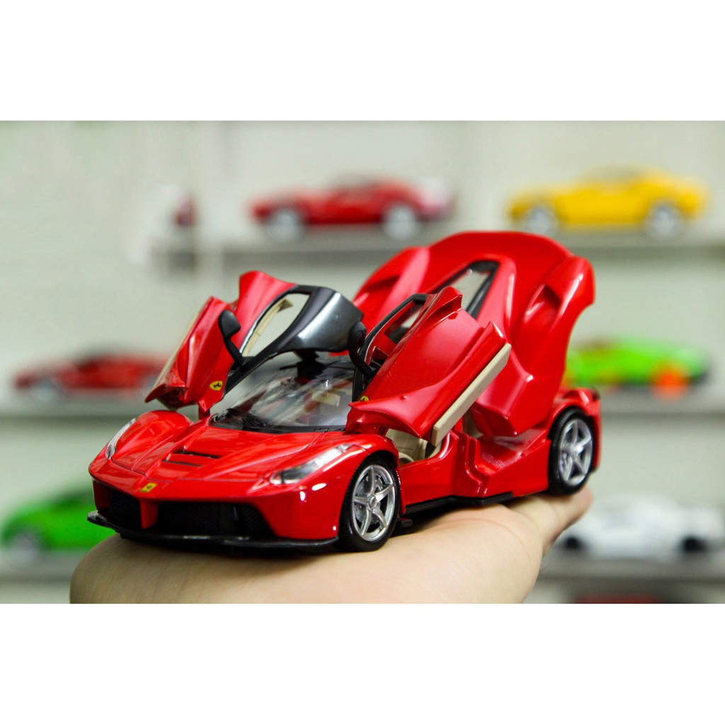 MÔ HÌNH XE Ô TÔ Ferrari LaFerrari | Double Horses tỷ lệ 1:32 FullBox Màu Đỏ