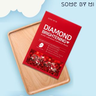 (DATE 27-08-2022) (HCM) (GRAB - NOWSHIP) Mặt Nạ Giấy Dưỡng Trắng Da Some By Mi Diamond Brightening Mask Sheet