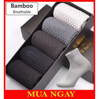 Tất Nam Cổ Dài Cao Cấp Vintage Bambo CT7