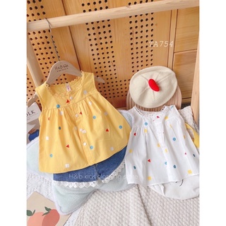 Set áo đũi kèm quần jean mềm