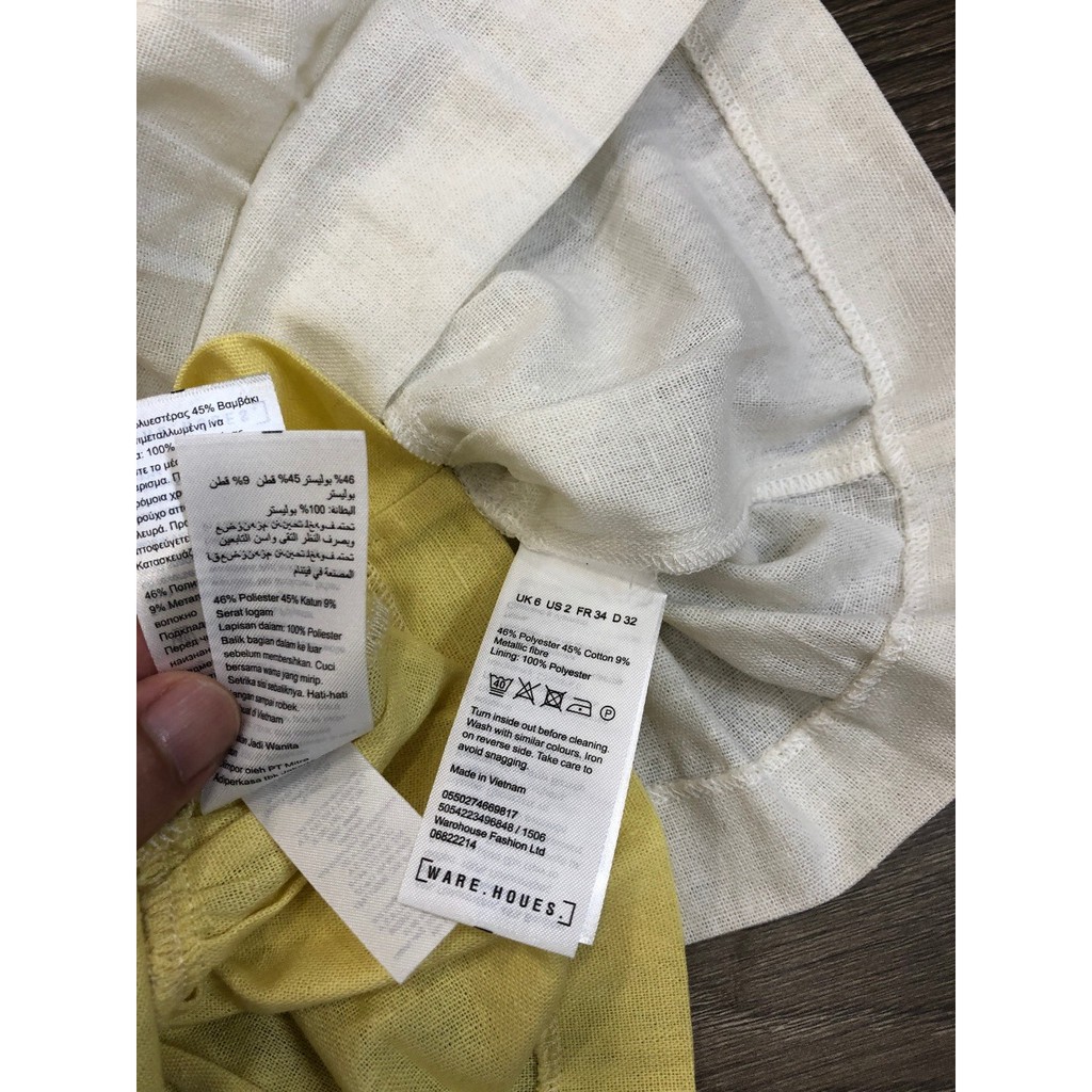 Áo Warehouse Linen Babydoll Không Tay | BigBuy360 - bigbuy360.vn