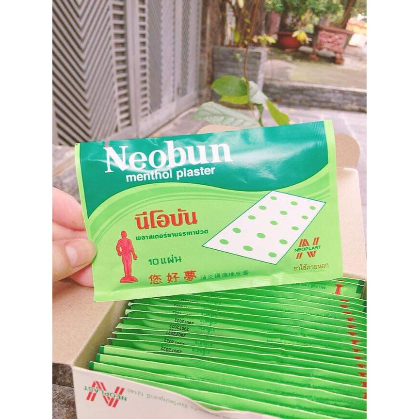 Cao dán giảm đau Neobun Thái Lan