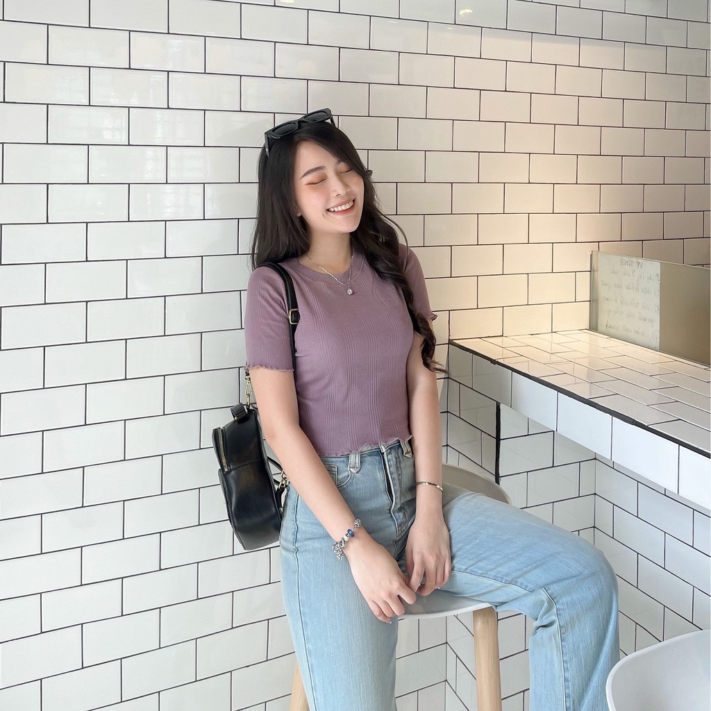 QUẦN JEANS ỐNG SUÔNG BASIC ZAREEN JEA119 XANH NHẠT | BigBuy360 - bigbuy360.vn