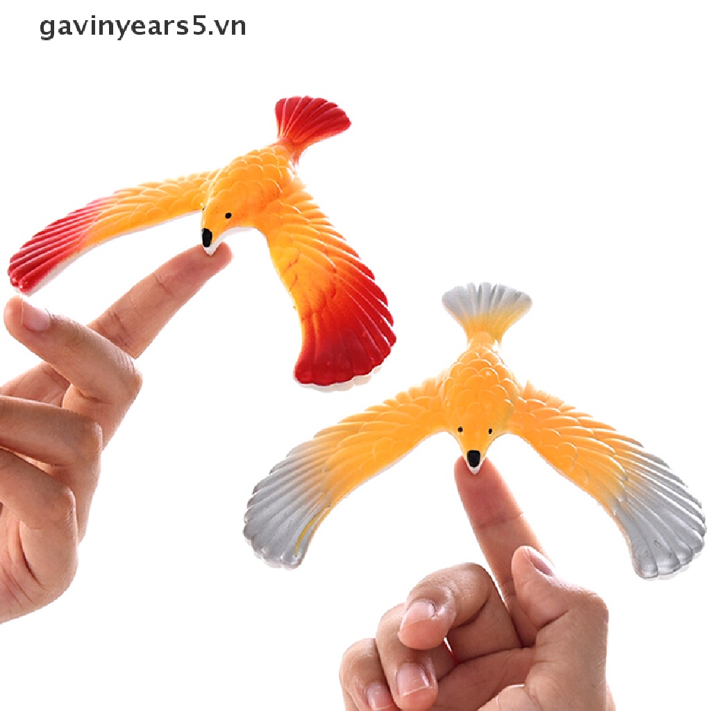 Set đồ chơi hình chú chim giữ thăng bằng + kim tự tháp đồ chơi khoa học thú vị cho bé