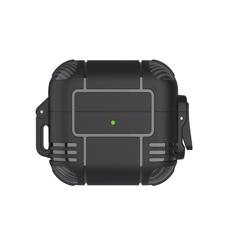 Vỏ Bảo Vệ Hộp Sạc Tai Nghe AirPods Pro 2 AirPods Serirs 3 2 & 1 Chống Sốc Mềm Kèm Móc Khóa