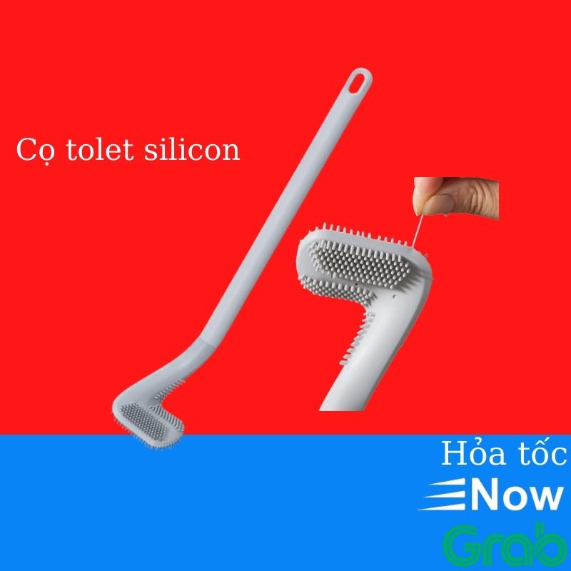 Chổi cọ bồn cầu, cọ tolet bằng silicon