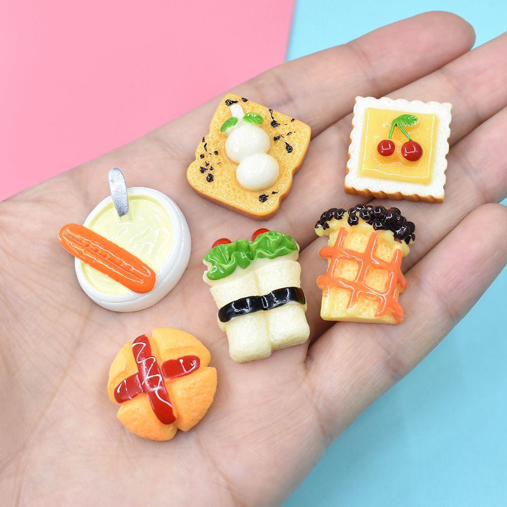 Bánh Mì Đồ Chơi Bằng Nhựa Resin Trang Trí Nhà Búp Bê