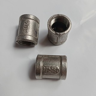 Nối ren trong (kép ren trong) 21mm Inox