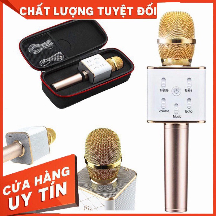 Micro Q7 Hát Karaoke Kiêm Loa Ngoài Bluetooth - hàng chất lượng, giá tốt nhất