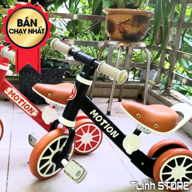 XE Chòi Chân - kết hợp xe đạp MOTION-XE Cực Kỳ Chắc Chắn. Xịn Dã Man luôn.