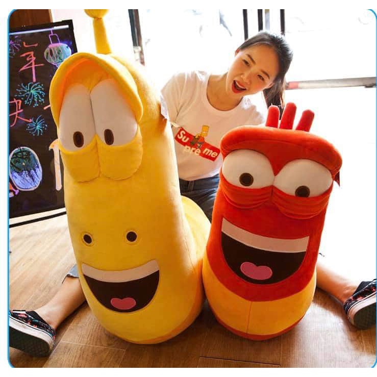 GẤU BÔNG SÂU TINH NGHỊCH ĐỦ SIZE LOẠI ĐẸP VẢI LÔNG MỊN