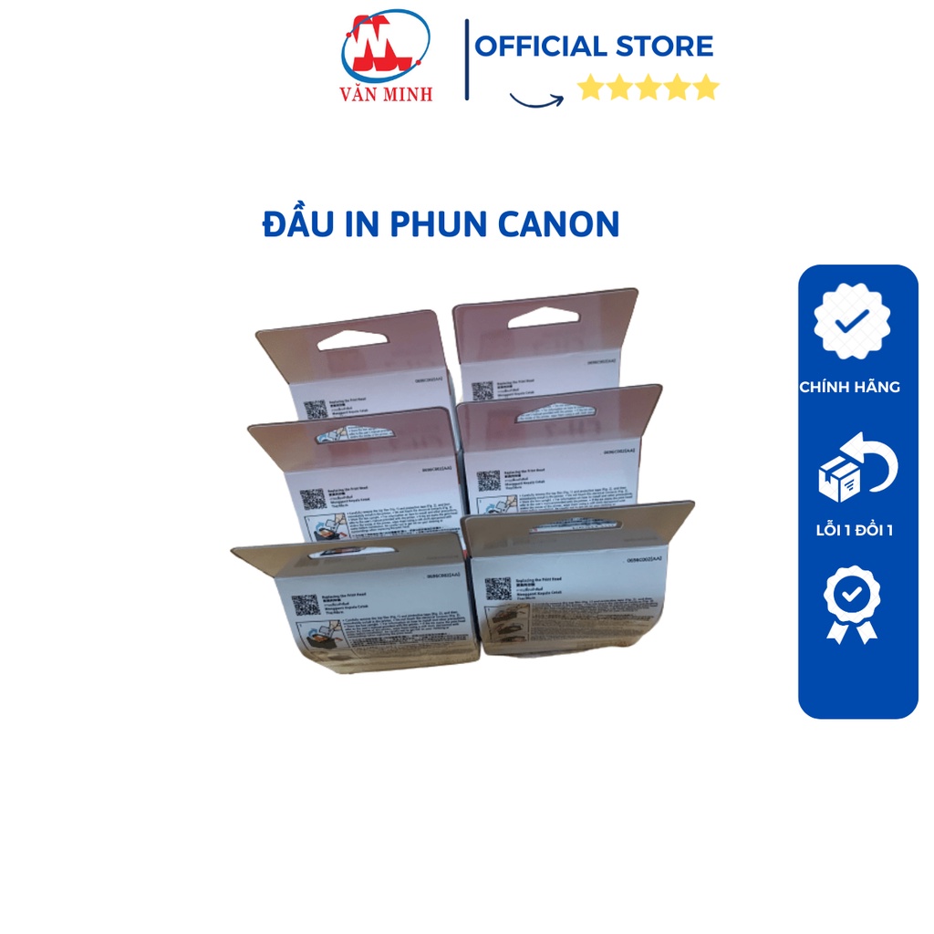 Đầu in phun Canon G1000, G1010, G2000, G2002, G2010, G3000, G3010, G4000.. mã BH-7, CH-7 Mẫu mới, thay cho CA91, CA92.