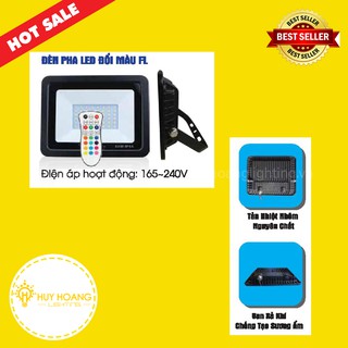 Đèn led panel kawaled đổi màu fl 20w, 30w, 50w