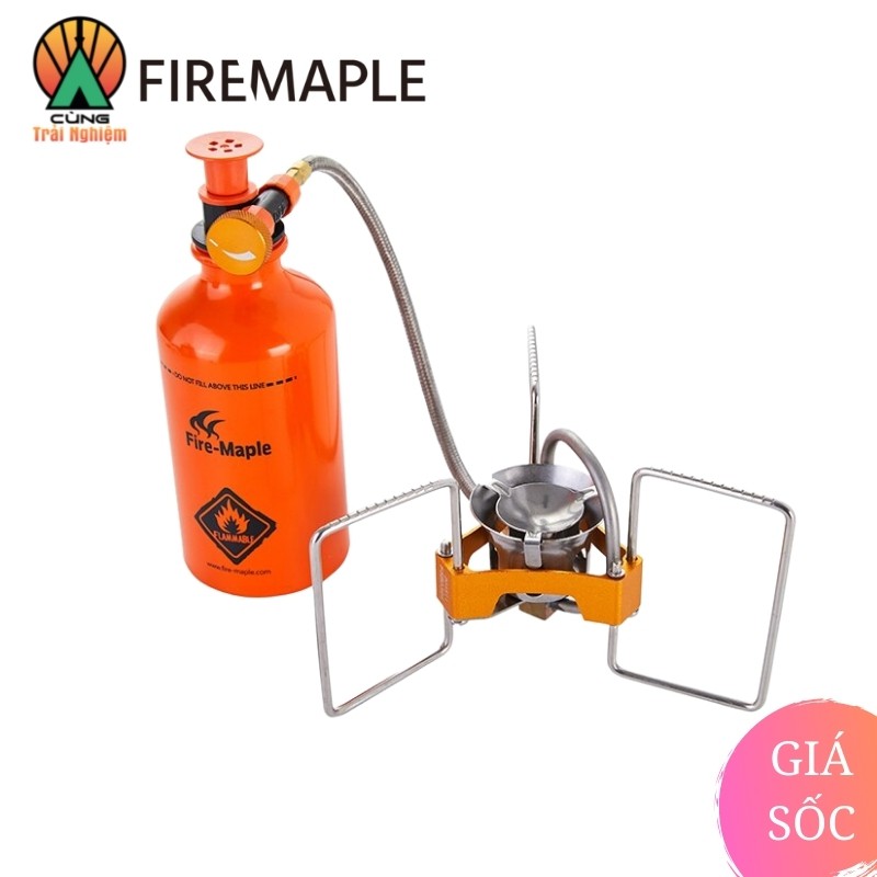 [CHÍNH HÃNG] Bếp Du Lịch Mini Sử Dụng Nhiên Liệu Lỏng Fire Maple FMS-F5 Chuyên Dụng Cho Du Lịch, Cắm Trại Dã Ngoại