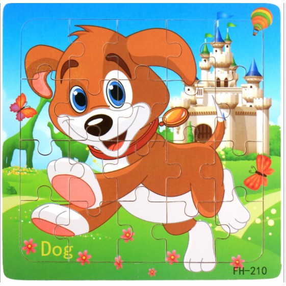 Tranh ghép Gỗ 20 miếng ghép