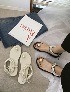 SANDAL XỎ NGÓN ĐÍNH HỘT