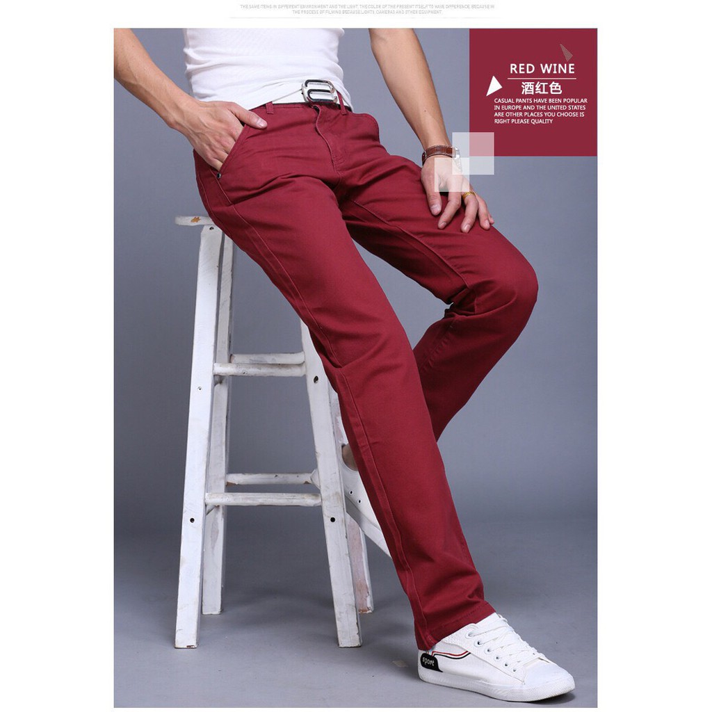 QUẦN KAKI NAM DÀI VẢI XỊN
