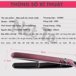 Duỗi kemei [ MÁY LÀM TÓC CAO CẤP]