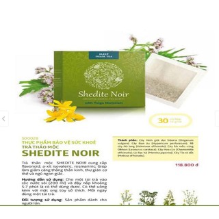 TRÀ THẢO MỘC SHEDITE NOIR