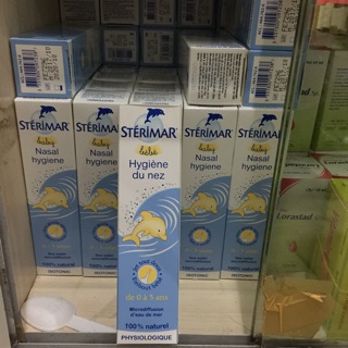 Xịt muối biển Sterimax Baby giành cho trẻ 0-3 tuổi
