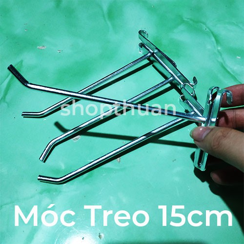 Móc lưới sắt 15cm - đường kính tay lưới 5mm - móc sắt treo lưới, móc sắt, móc treo lưới