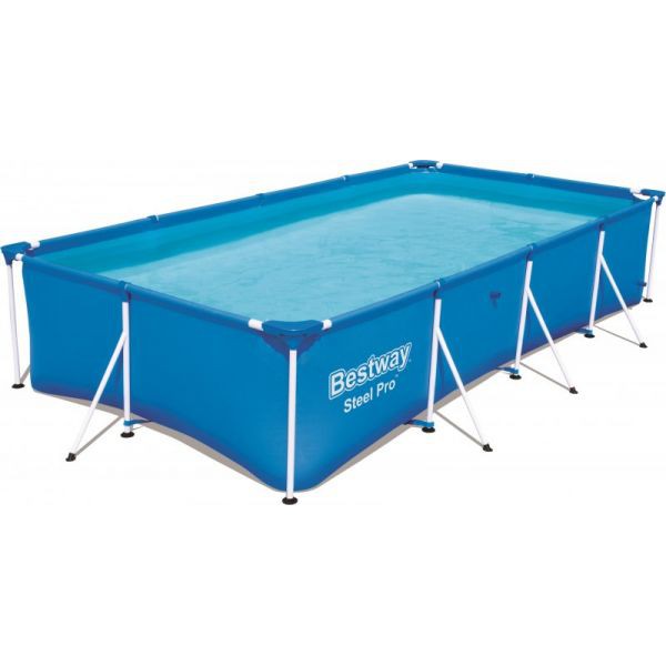 Bể bơi cao cấp Bestway di động khung kim loại 400cm*211cm*81cm tiêu chuẩn Châu ÂU, hàng chính hãng