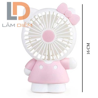 QUẠT SẠC USB CÓ ĐÈN LED 2 CHẾ ĐỘ SIÊU MÁT 2140