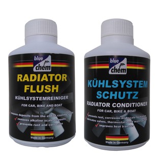 BỘ phụ gia bảo dưỡng két nước làm mát Bluechem Radiator Conditioner