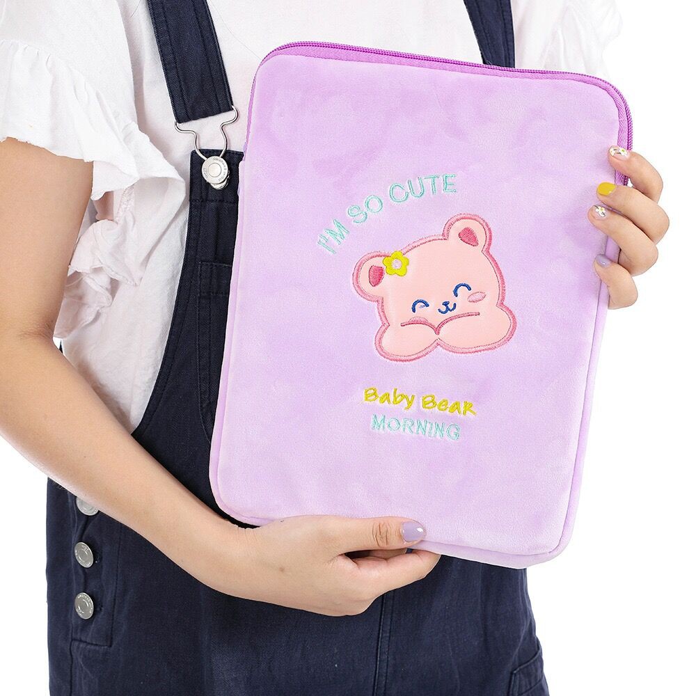 Bentoy Milkjoy Hộp đựng máy tính xách tay hình gấu dễ thương - ipad 11 10.5 10.2 inch | BigBuy360 - bigbuy360.vn